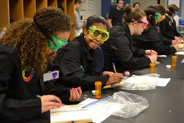 2015-16 Curiosity Academy students at UM-Flint