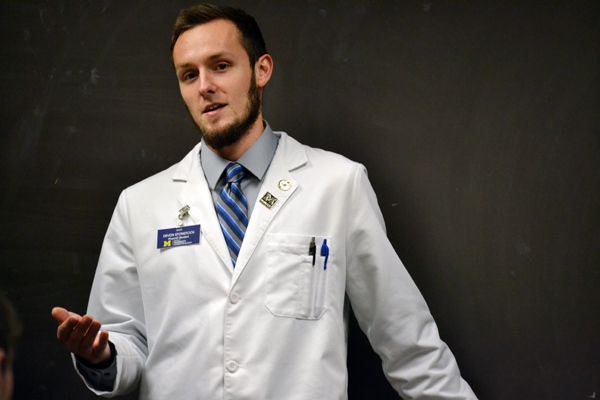 Devon Stonerock, a first year pharmacy student, discusses his experiences in applying for pharmacy school and the workload of his first semester