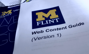 UM-Flint Web Content Guide (Version 1)