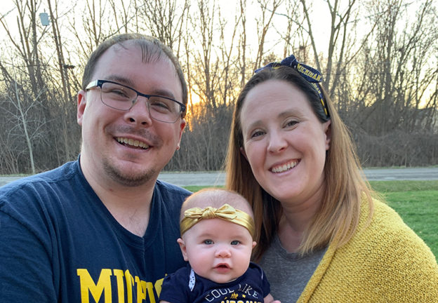 Adam found his future career – and family – at UM-Flint.