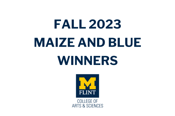 2023 Maize and Blue Scholar recipient: Jennifer Musk