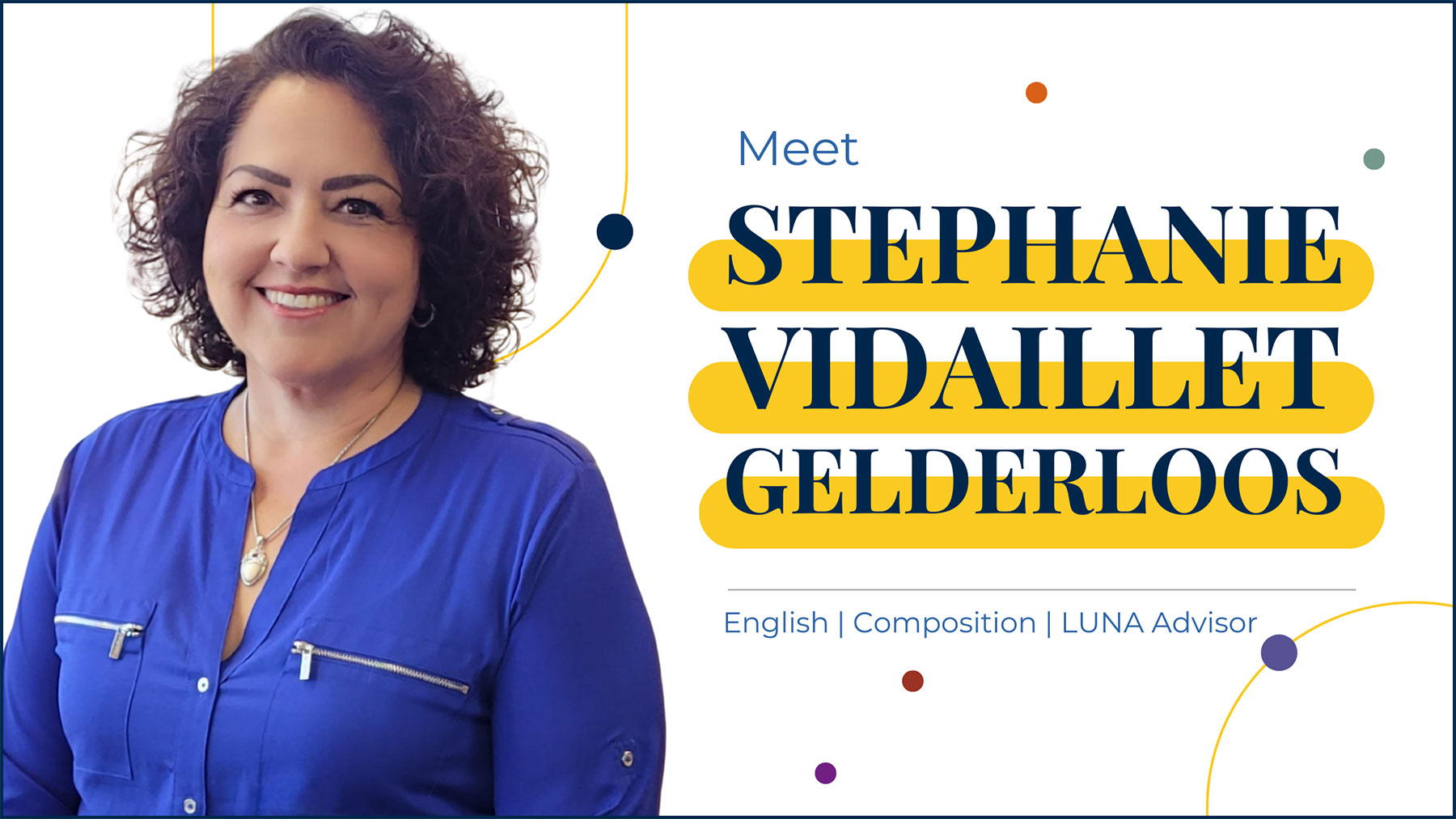 Meet Stephanie Vidaillet Gelderloos