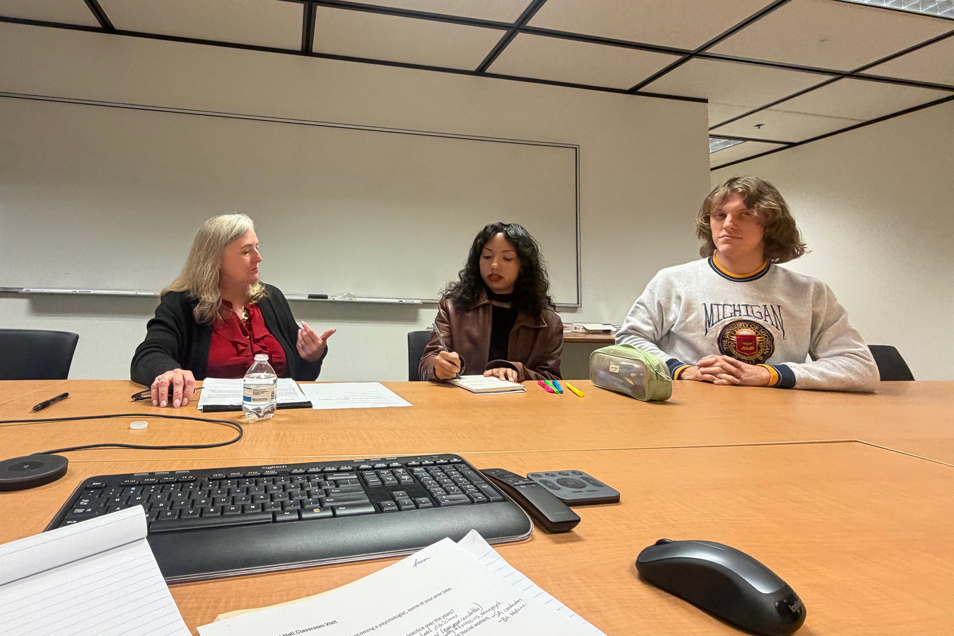 Prescribing Psychologist Cheryl Hall Brings 30 Years of Private Practice Experience to UM-Flint Psychology Internship Class