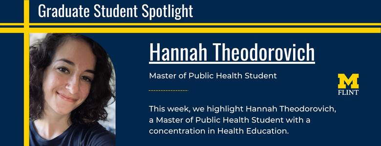 Graduate Student Spotlight: Hannah Theodorovich | Graduate Programs