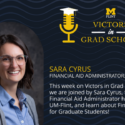 Financial Aid for Graduate Students: What you need to know with Sara Cyrus