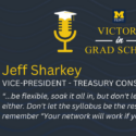 From Undergrad to Success: Jeff Sharkey’s Graduate School Journey