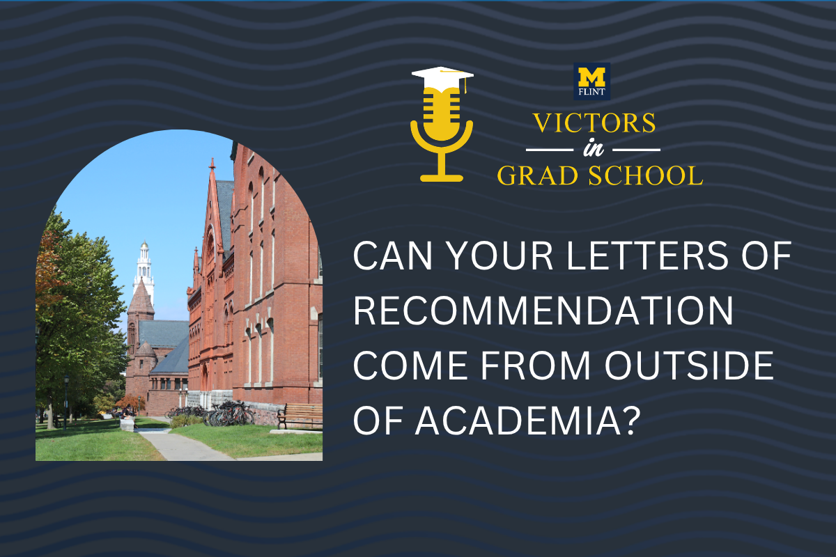 Can Your Letters of Recommendation Come From Outside of Academia?