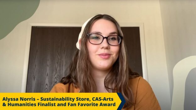Screenshot of CAS Student: Alyssa Norris Video Submission